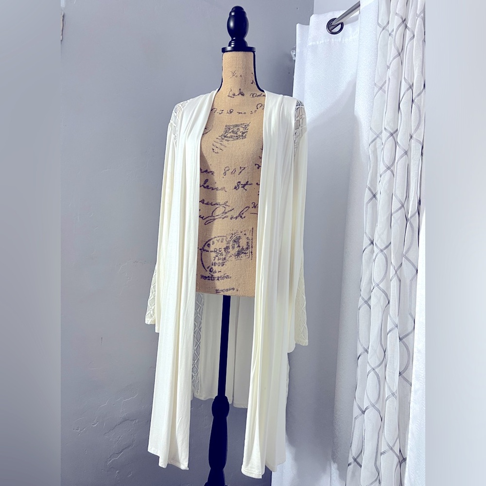 MACKENZIE & JAMES WOMAN Cardigan Sweater 1X